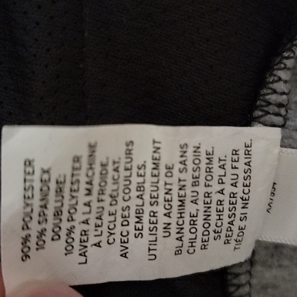 Zella Mens Track Jacket Full Zip XL gray and black space dyed - Picture 7 of 11